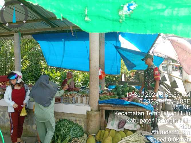 Serda Ronald Manalu Berikan Penyuluhan Kebersihan Kepada Pedagang