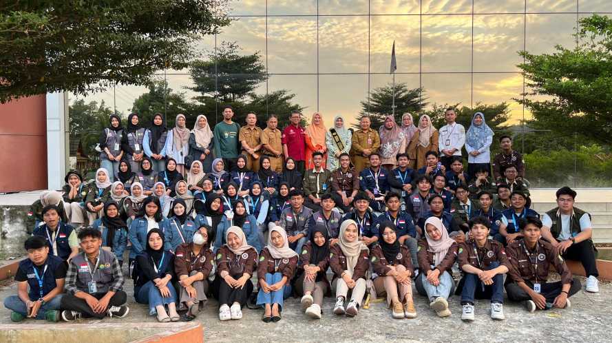 Bunda Literasi Inhil Sambut Mahasiswa KKN Tematik Literasi UNRI 2025