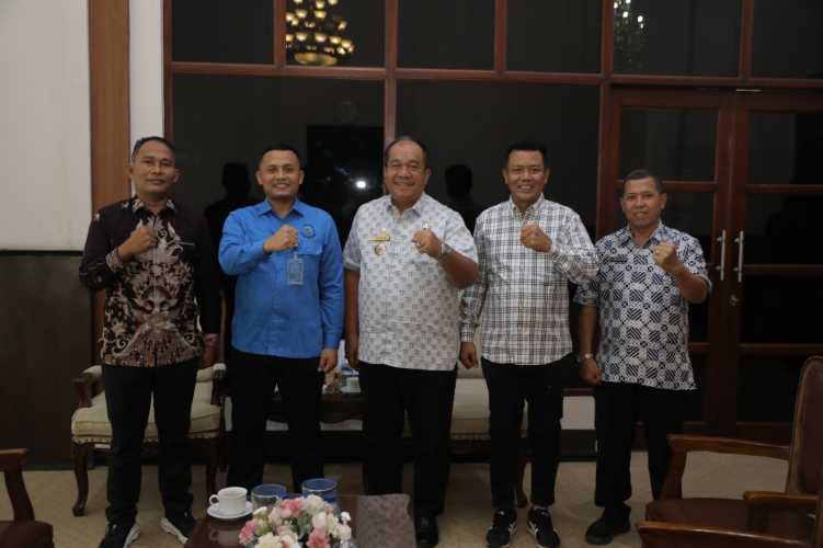 Bupati Asahan Terima Kunjungan Staf Khusus Kementerian Kelautan dan Perikanan RI
