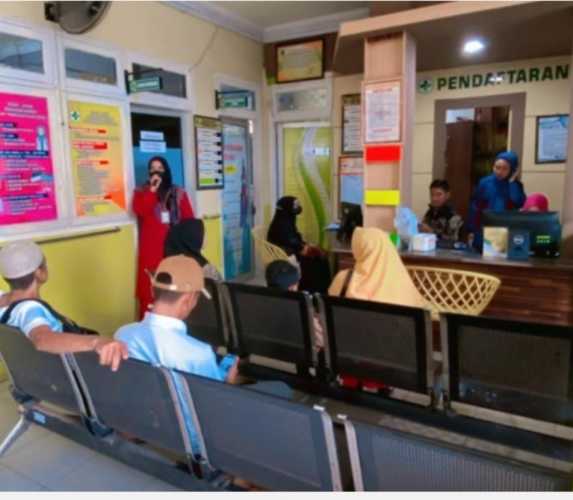 Dinkes Inhil Laksanakan Sosialisasi Mobile JKN dan Alur Pelayanan Kesehatan