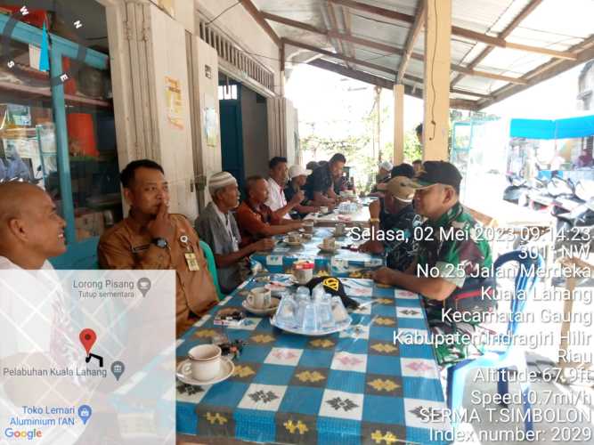 Serma Tota Simbolon Rutin Lakukan Pemantauan Wilayah