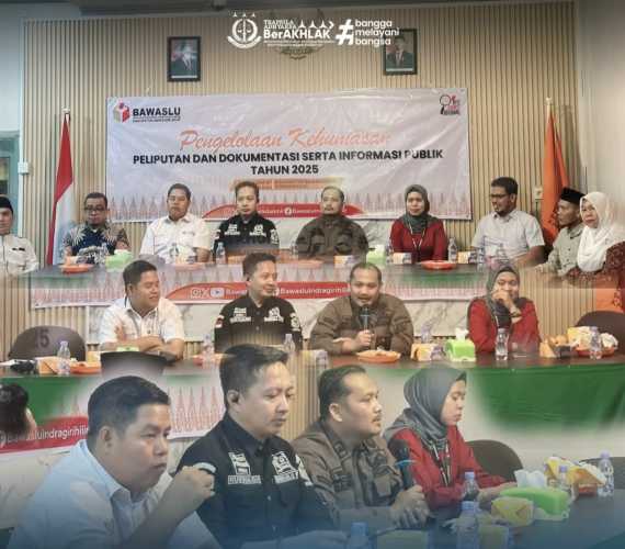 Di Balik Lensa Informasi Publik,Maiman Limbong Merajut Wajah Kehumasan Bawaslu Inhil”