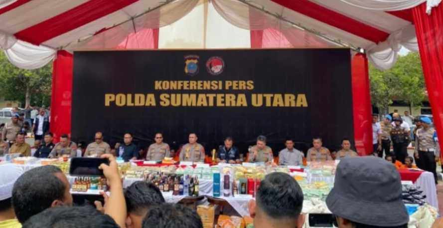 Satresnarkoba Polres Batu Bara Berhasil Gagalkan Peredaran Narkotika dalam Jumlah Besar