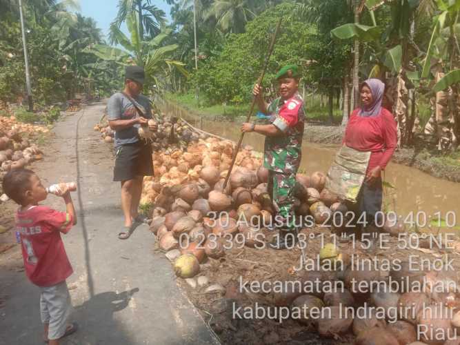 Sertu M.Yasin Memotivasi Untuk Giat Bertani