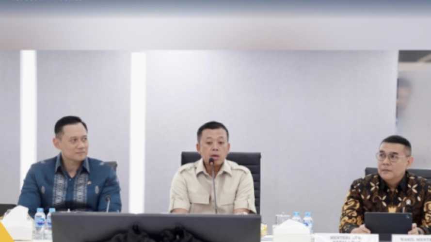 Upayakan Percepatan Proses Persetujuan KKPR, Menteri Nusron Minta Dukungan Menko AHY