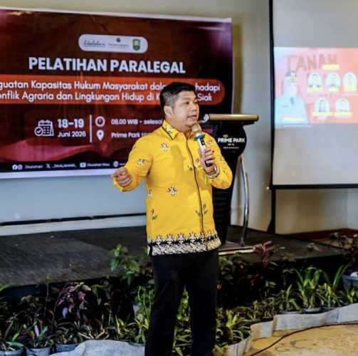 Sinergi Perkuat Peran Penghulu Sebagai Garda Terdepan Penyelesaian Konflik Pertanahan di Siak