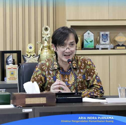 Direktur Pemanfaatan Ruang Kementerian ATR/BPN Jadi Keynote Speech Dalam Webinar PPTR Series