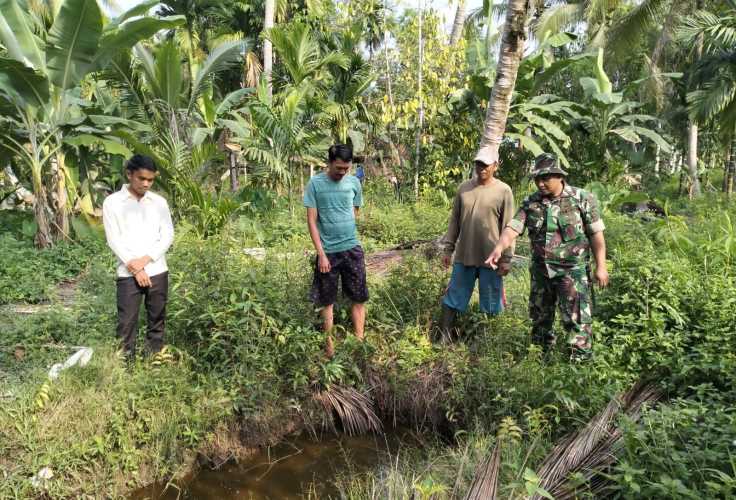 Serda Adri Candra Himbau Pembuatan Kanalisasi Karhutlah