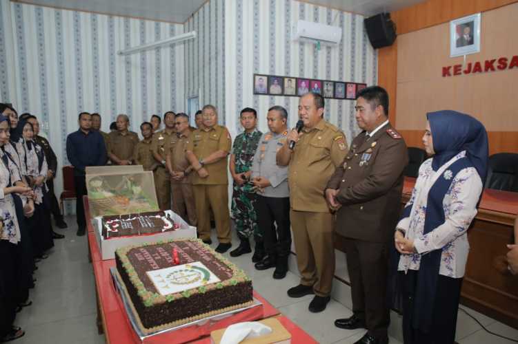 HUT Kejaksaan RI ke-80, Forkopimda Asahan Tunjukkan Kebersamaan