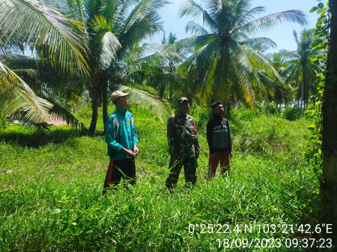 Serda Ahmad Feri Titik Fokuskan Patroli Lahan Perkebunan