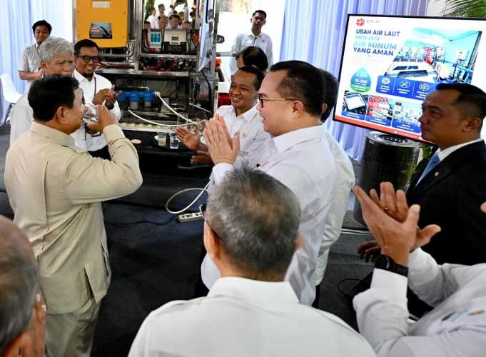Teknologi Anak Bangsa Dipamerkan di Istana, Presiden Prabowo Tinjau Berbagai Inovasi BRIN