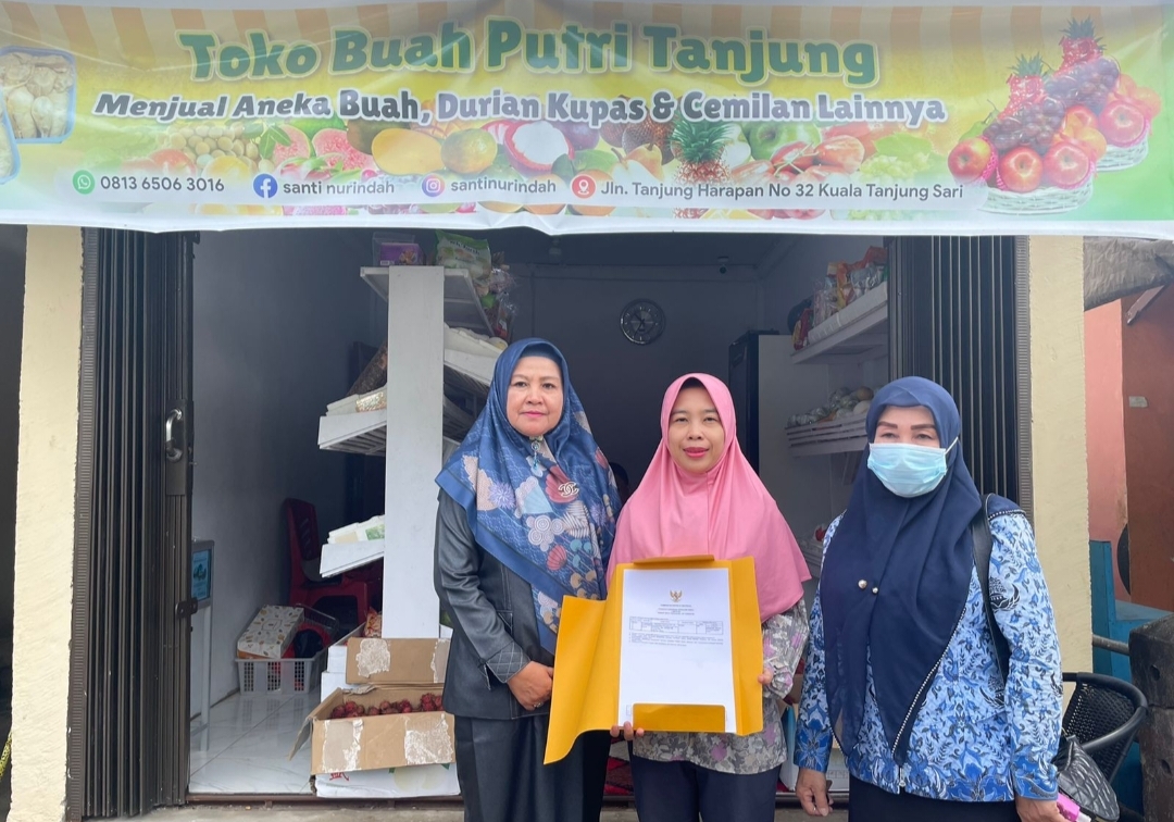 Galeri Diskopukm  Inhil Dor to Dor Sosialisasi  Dalam Pembuatan NIB