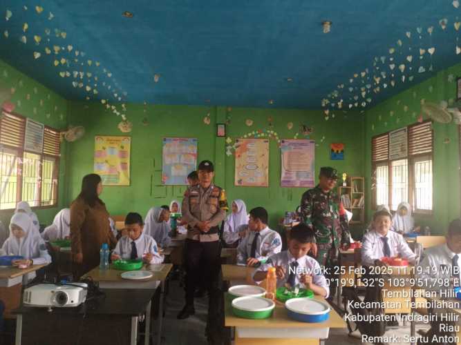 Pendampingan Kegiatan Makan Sehat Bergizi oleh SPPG Kec. Tembilahan Sukses Dilaksanakan