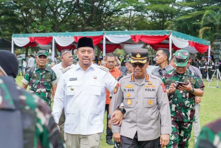 Bupati Batu Bara Hadiri Penutupan TMMD ke-124 Tahun 2025