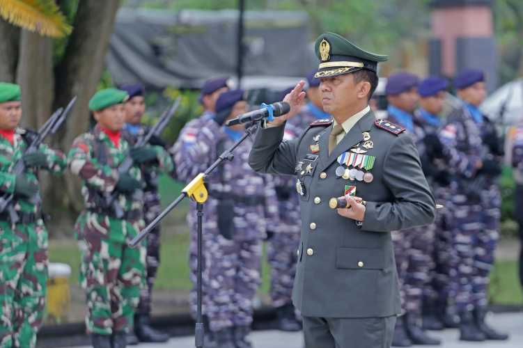 Dandim 0208 Asahan Pimpin  Upacara Hari Pahlawan