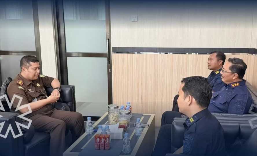 Sambangi Kejari Indragiri Hilir, Kalapas Tembilahan Perkuat Sinergitas dan Kolaborasi