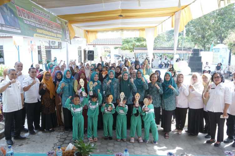 Pemerintah Kabupaten Asahan Mengadakan Acara Sosialisasi Pengolahan dan Penyajian Makanan Serba Ikan (GEMARIKAN) di Desa Rawang Pasar IV