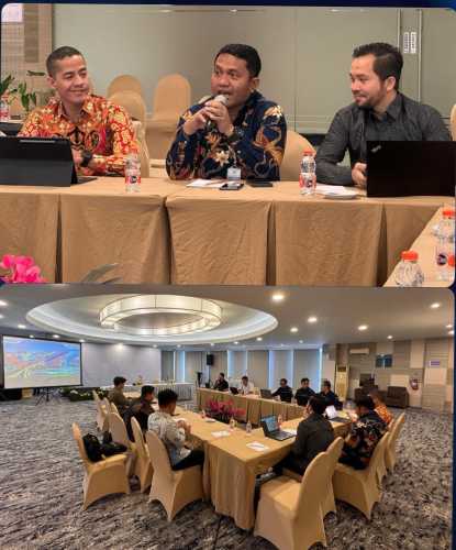 Kepala KSOP Kelas IV Tembilahan Mengikuti Rateknis Pengembangan TUKS PT. Pertamina Patra Niaga