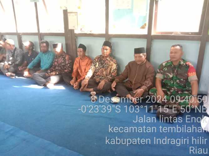 Sertu M. Yasin Sambangi Warga Dalam Memupuk Silaturahmi