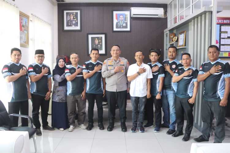 Kapolres Batu Bara Dukung Ikatan Pencak Silat Indonesia (IPSI) Kab. Batu Bara untuk Internasional Pencak Silat Championship