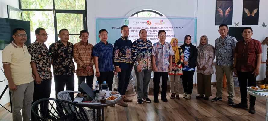 PT.BPR Gemilang Joined PT. Bimasakti Multi Sinergi Persentasikan Digitalisasi Perbankan