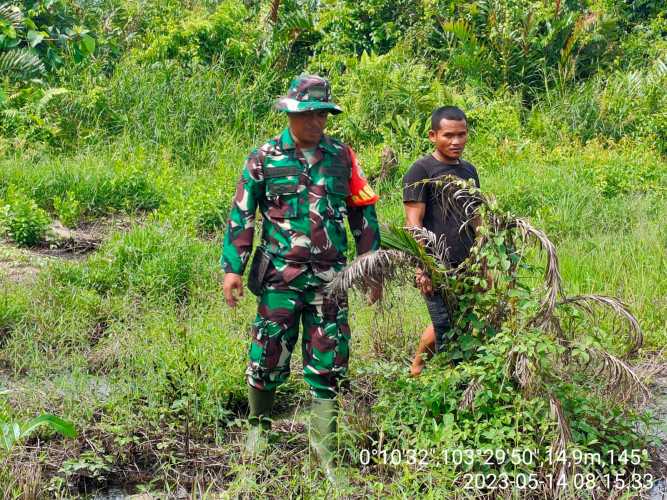 Serda Candra Bastian Lakukan Patroli dan Sosialisasi Preventif