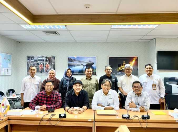 PWI Audiensi ke SKK Migas Sumbagut, Raja Isyam Sampaikan Program 2024