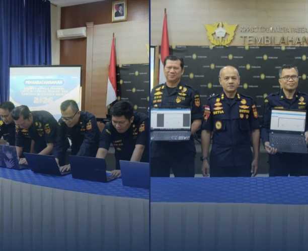 Bea Cukai Tembilahan Teguhkan Komitmen Pelayanan Profesional melalui Penandatanganan SKP dan Pakta Integritas