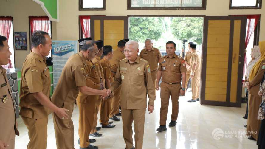 Hari Kedua Temu Pamit Bupati Asahan di Kecamatan