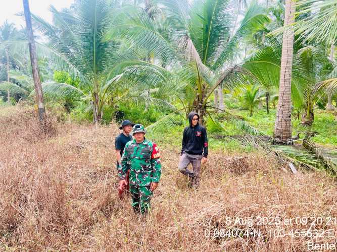 .Kopda Hendri menekankan pentingnya informasi cepat tanggap dari masyarakat terkait Karhutla