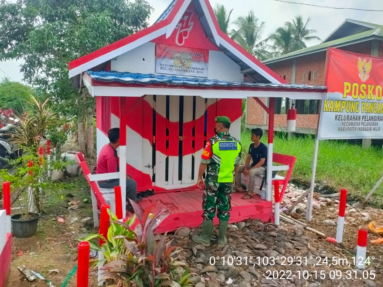 Serda Candra Bastian Babinsa Koramil  10/Pelangiran Promotor Pemersatu Keberagaman