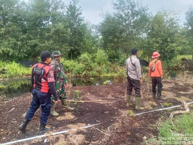 Babinsa Jalankan Patroli Citra Satelit