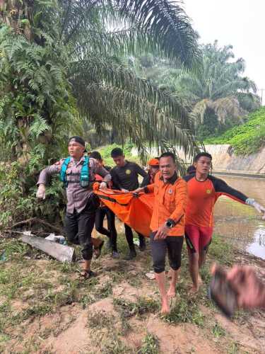 Bocah Tenggelam di Sungai Ngaso Rohul Ditemukan Meninggal Dunia