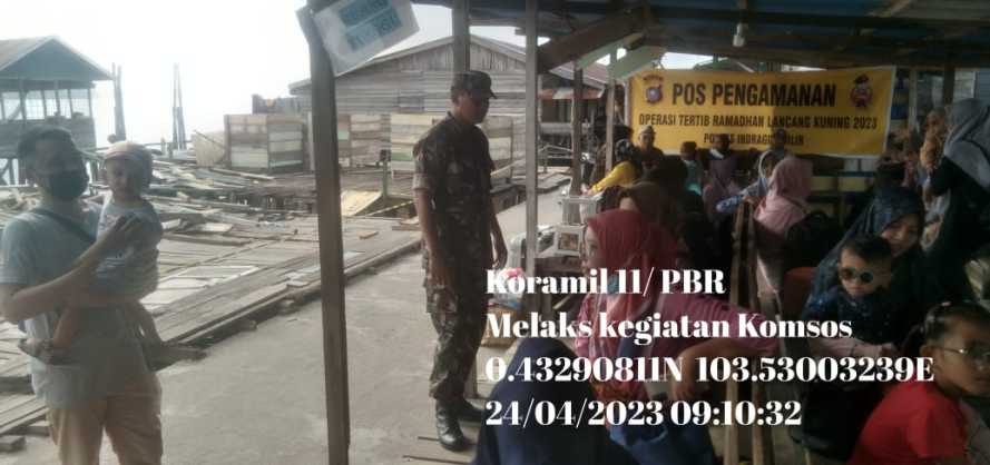 Pelda Rafli Memastikan Mudik Lebaran Aman  dan Lancar