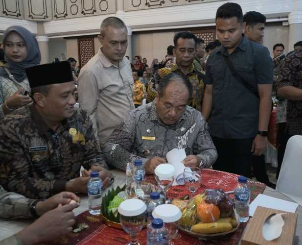 Bupati Asahan Tanda Tangani Nota Kesepahaman Program Makan Bergizi Gratis