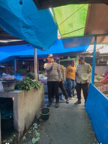 Dari Patroli Udara hingga Blusukan ke Pasar, Kapolsek Tembilahan Aktif Cegah Karhutla