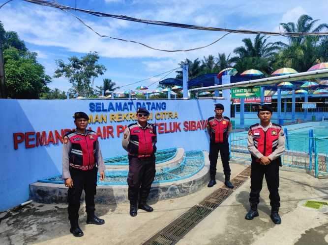 Giat Personil Sat Samapta Polres Batu Bara: Pengamanan Objek Wisata 2025 di Wilayah Kab. Batu Bara