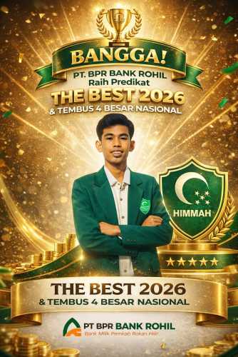 PT. BPR Bank Rohil Apresiasi Predikat 