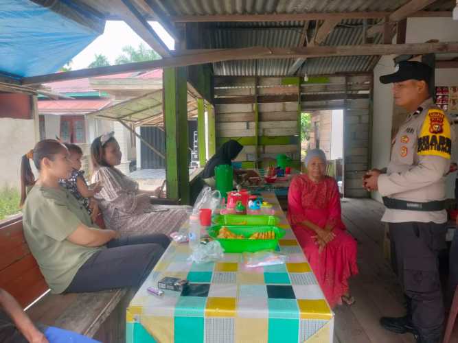 Polsek Kempas Gencar Cooling System, Wujudkan Pilkada Damai.