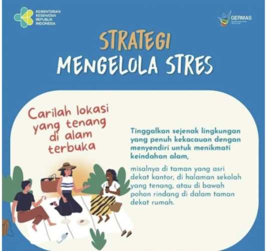 Dinkes inhil Ajak Masyarakat Cegah Stress
