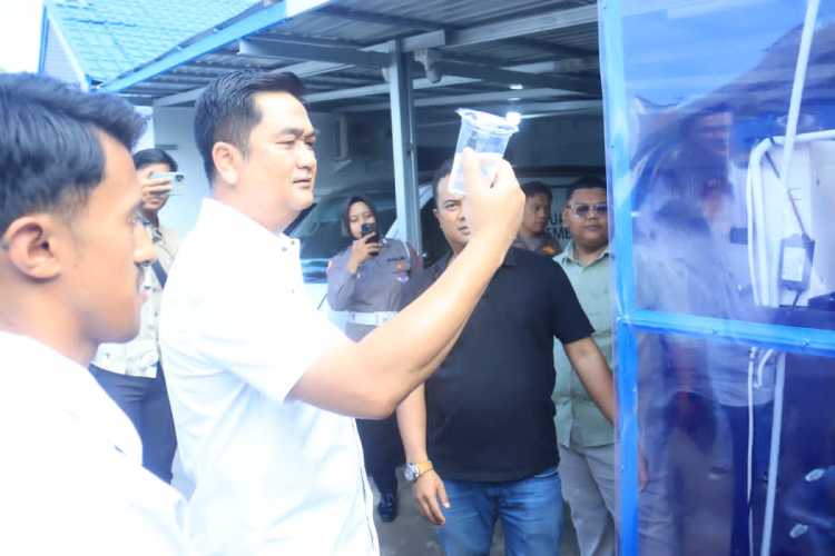 Tim Supervisi Polda Riau Laksanakan Asistensi Tata Kelola Dapur SPPG Polres Inhil