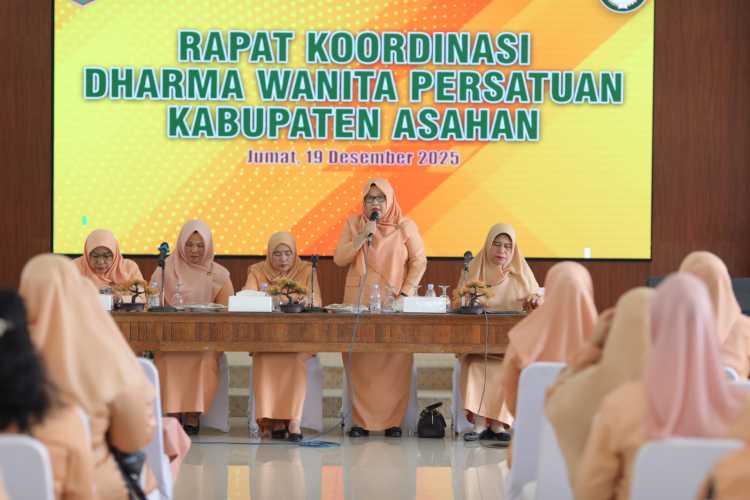 Rakor Desember 2025, DWP Asahan Perkuat Peran Keluarga dan Kepedulian Sosial