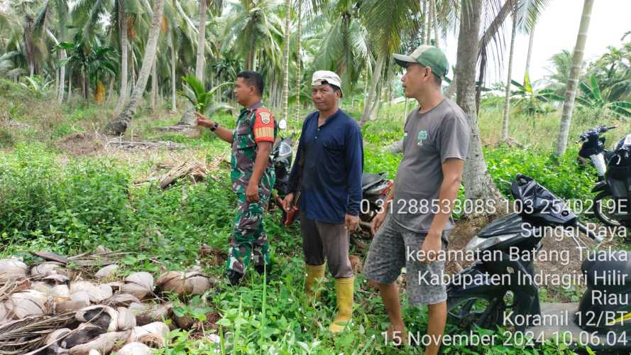 Serka Hepi Martison Optimalkan Siaga Karhutlah di Wilayah Binaan