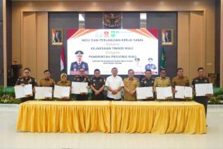 Meranti Dukung Penuh Penerapan KUHP Baru, Teken PKS Pidana Kerja Sosial dengan Kejaksaan