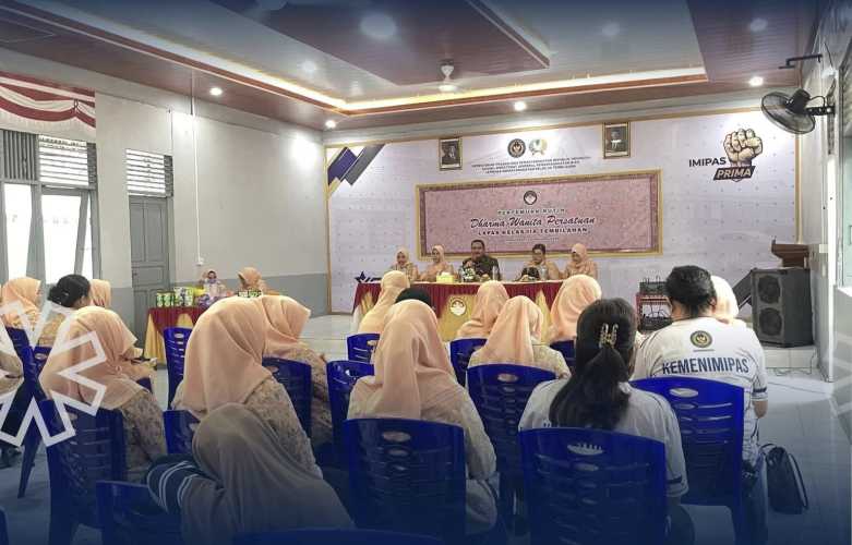 Perkuat Dukungan Keluarga, Kalapas Tembilahan Berikan Arahan dalam Pertemuan Rutin DWP