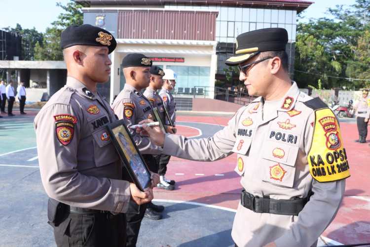 Polres Inhil Berhentikan 3 Anggota dengan Tidak Hormat