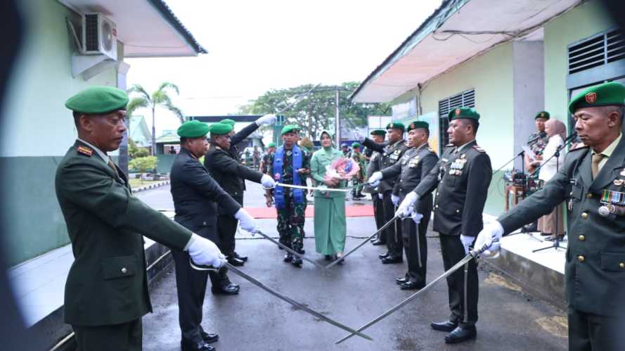 Pucuk Pimpinan Kodim 0314/Inhil Resmi Berganti,Korps Armed Basic Dandim Baru