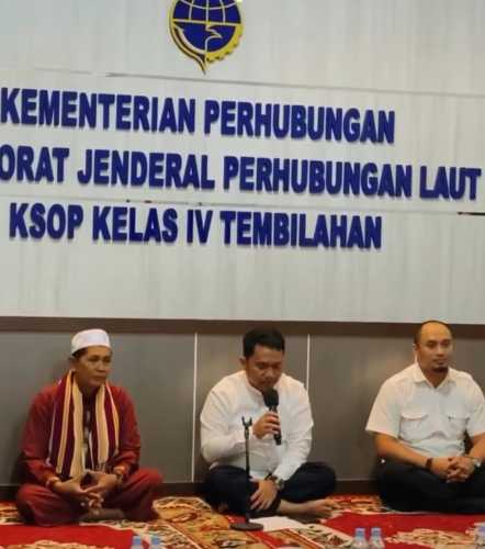 Merajut Silaturahmi Ramadhan, Kantor Kesyahbandaran dan Otoritas Pelabuhan Kelas IV Tembilahan Perkuat Sinergi Insan Maritim