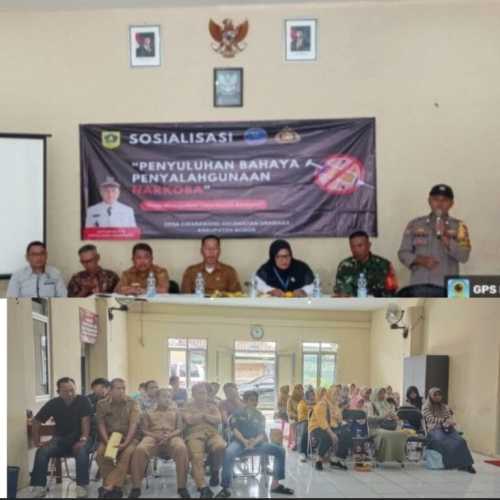 Karang Taruna Desa Cikarawang Hadiri Sosialisasi Bahaya Narkoba: Harapan Generasi Bebas Narkoba