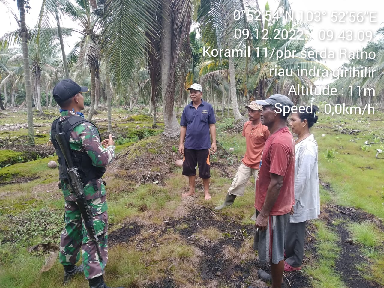 Serda Ratno Melindungi Ekosistem Pekebun dari Titik Api